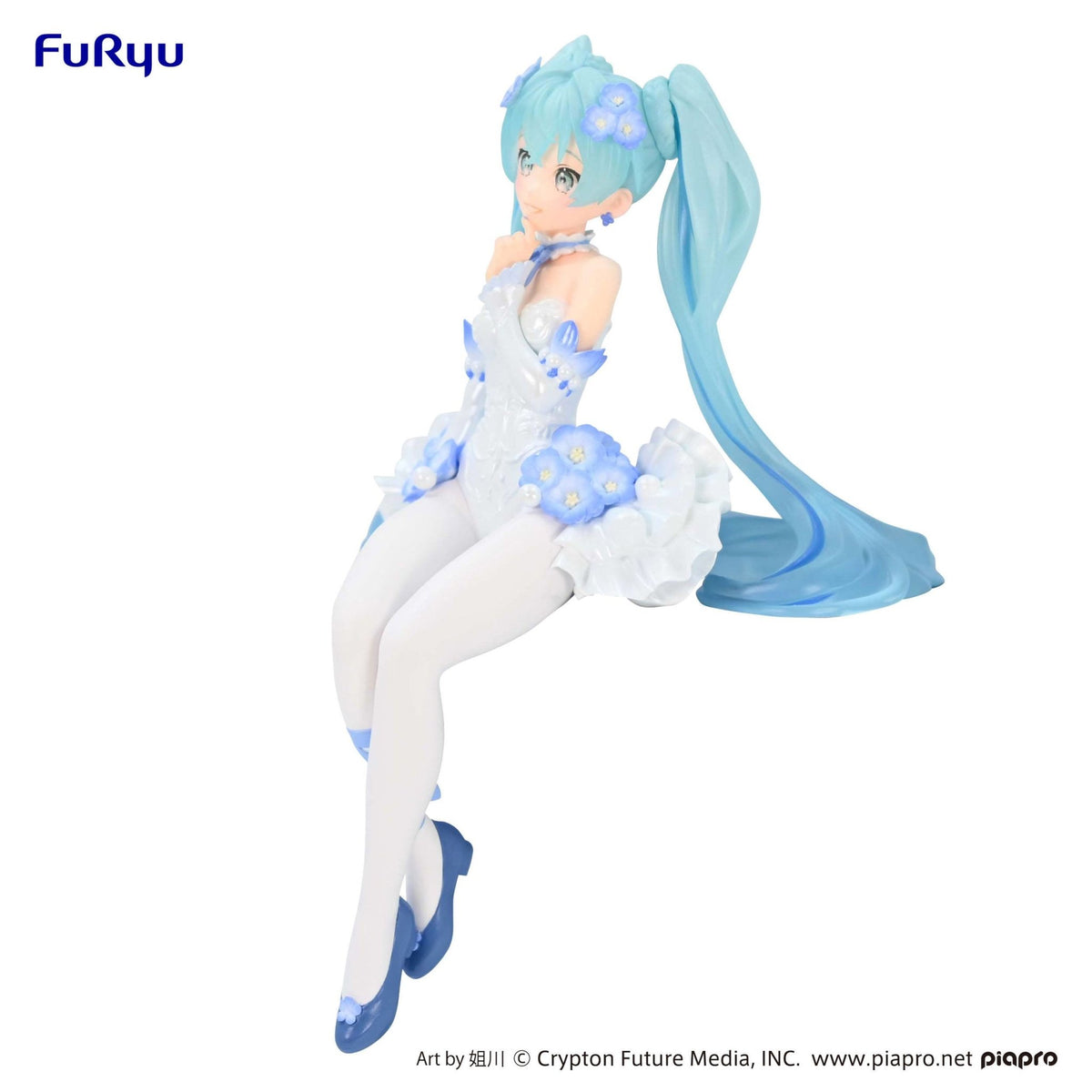 Hatsune Miku - Flower Fairy Nemophila - Noodle Stopper figure (Furyu)