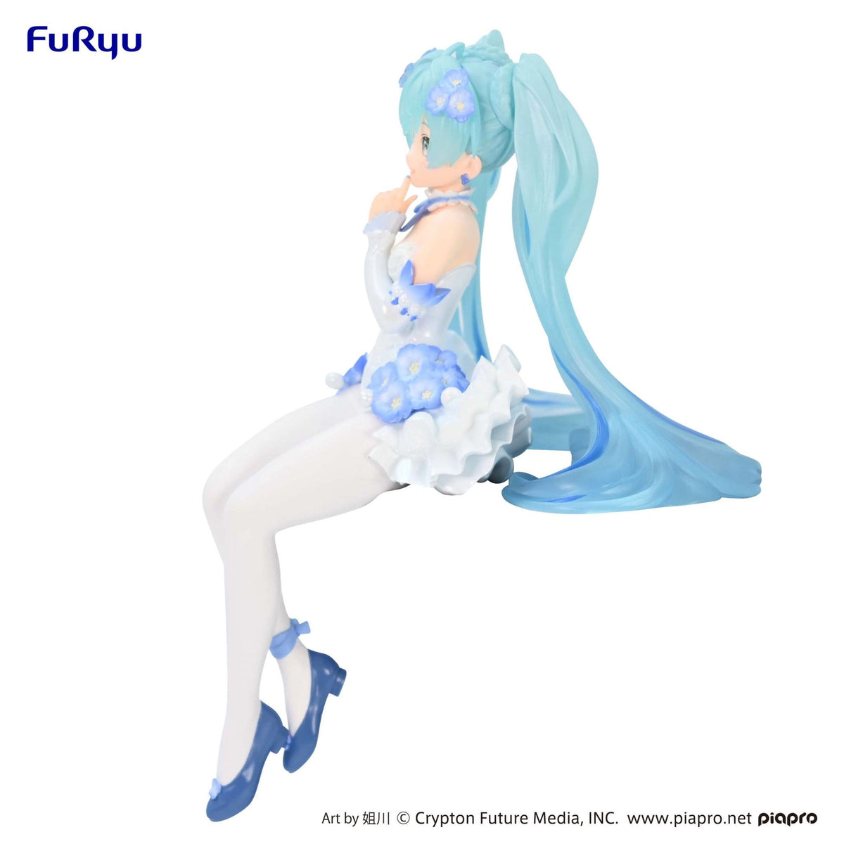 Hatsune Miku - Flower Fairy Nemophila - Noodle Stopper figure (Furyu)