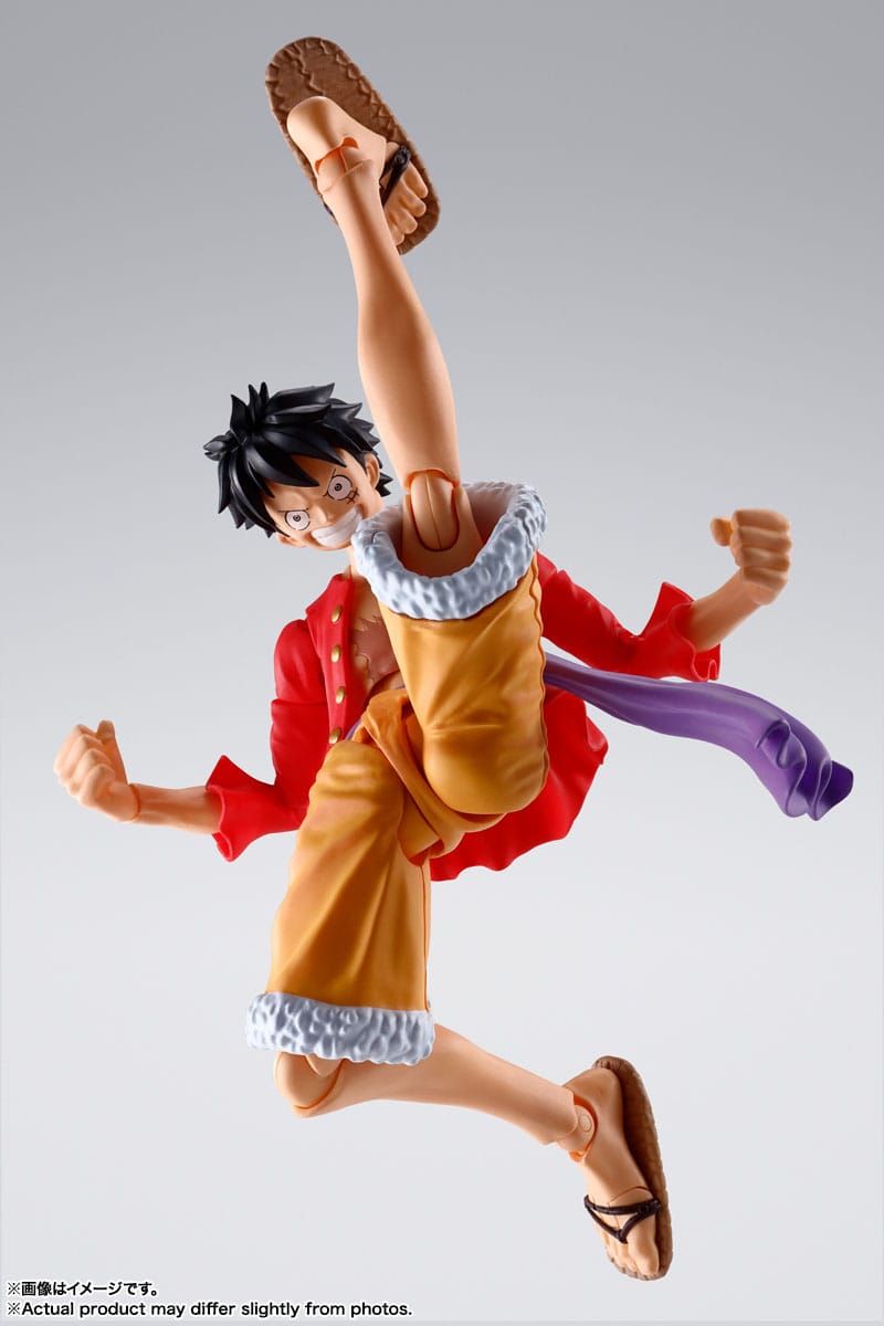 One Piece - Monkey D. Ruffy - The Raid on Onigashima - S.H. Figuarts Figur (Bandai) (re-run)