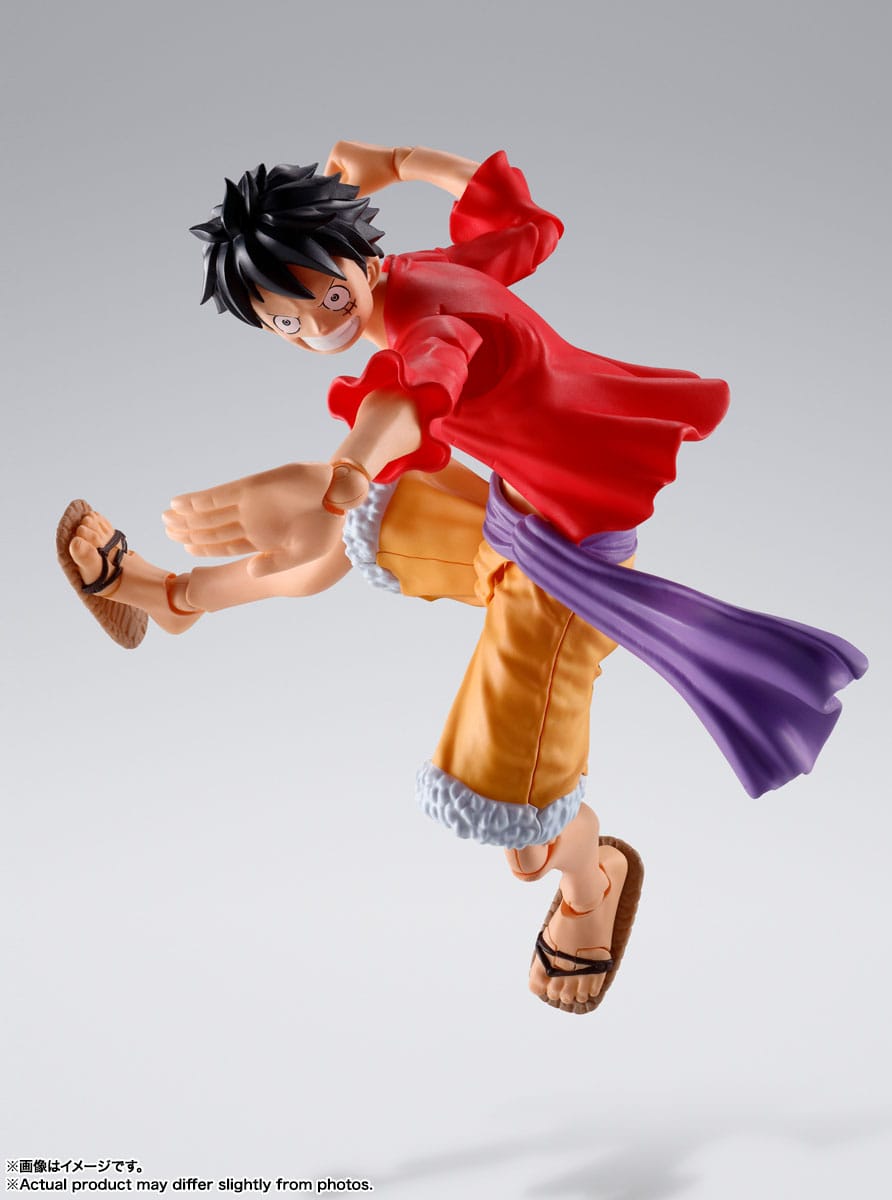 One Piece - Monkey D. Ruffy - The Raid on Onigashima - S.H. Figuarts Figur (Bandai) (re-run)