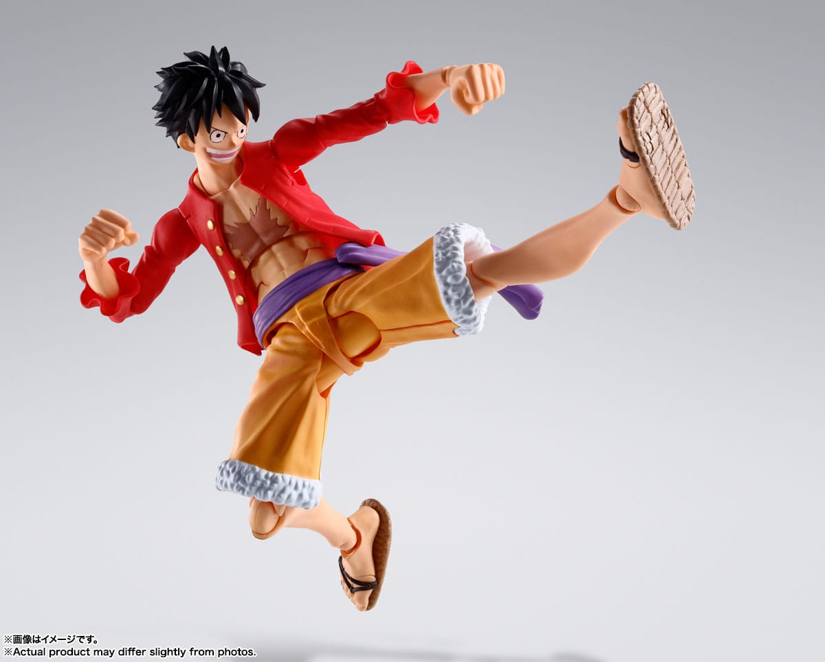 One Piece - Monkey D. Ruffy - The Raid on Onigashima - S.H. Figuarts Figur (Bandai) (re-run)