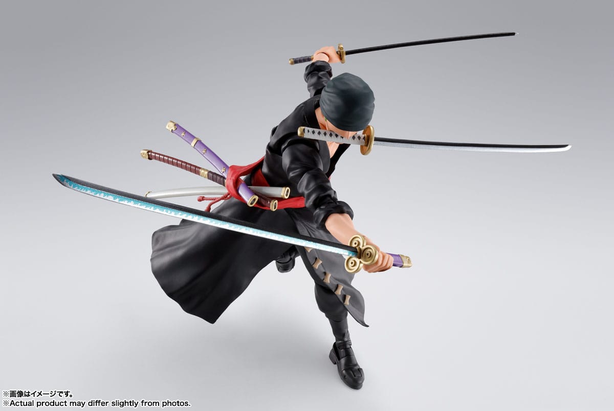 One Piece - Roronoa Zoro - The Raid on Onigashima - S.H. Figuarts Figur (Bandai)