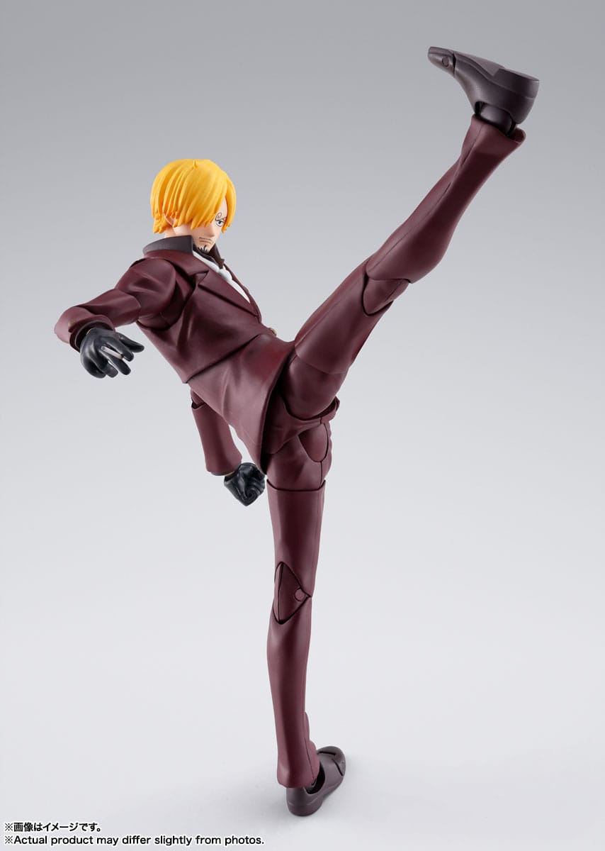 One Piece - Sanji - S.H. Figuarts The Raid on Onigashima Ver. figure (Bandai)