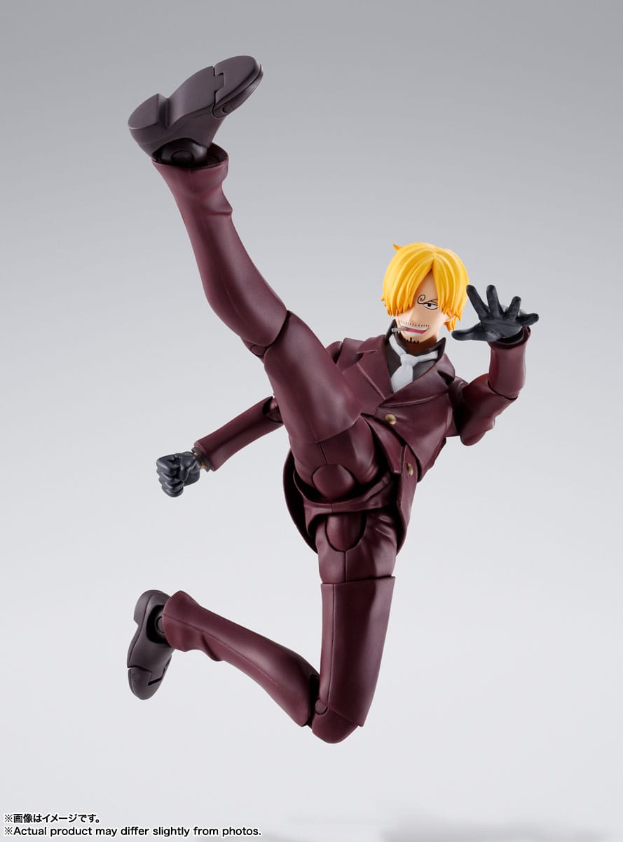 One Piece - Sanji - S.H. Figuarts The Raid on Onigashima Ver. figure (Bandai)