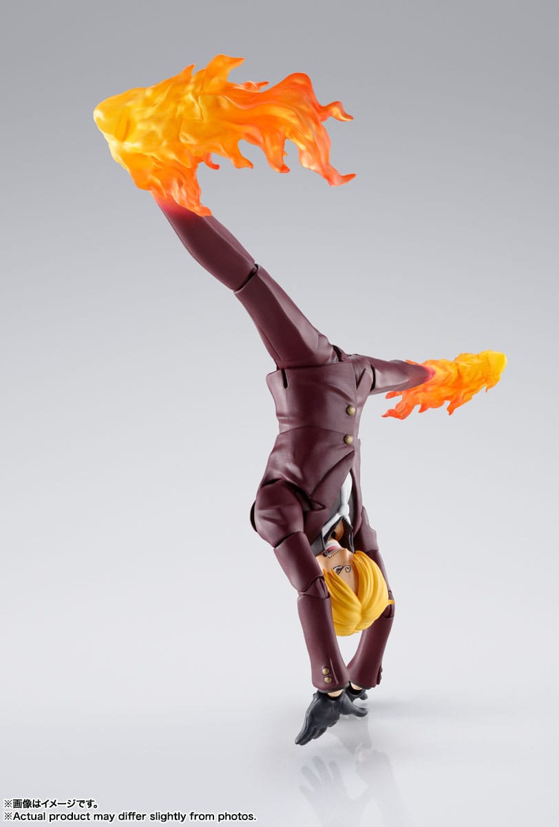 One Piece - Sanji - S.H. Figuarts The Raid on Onigashima Ver. figure (Bandai)