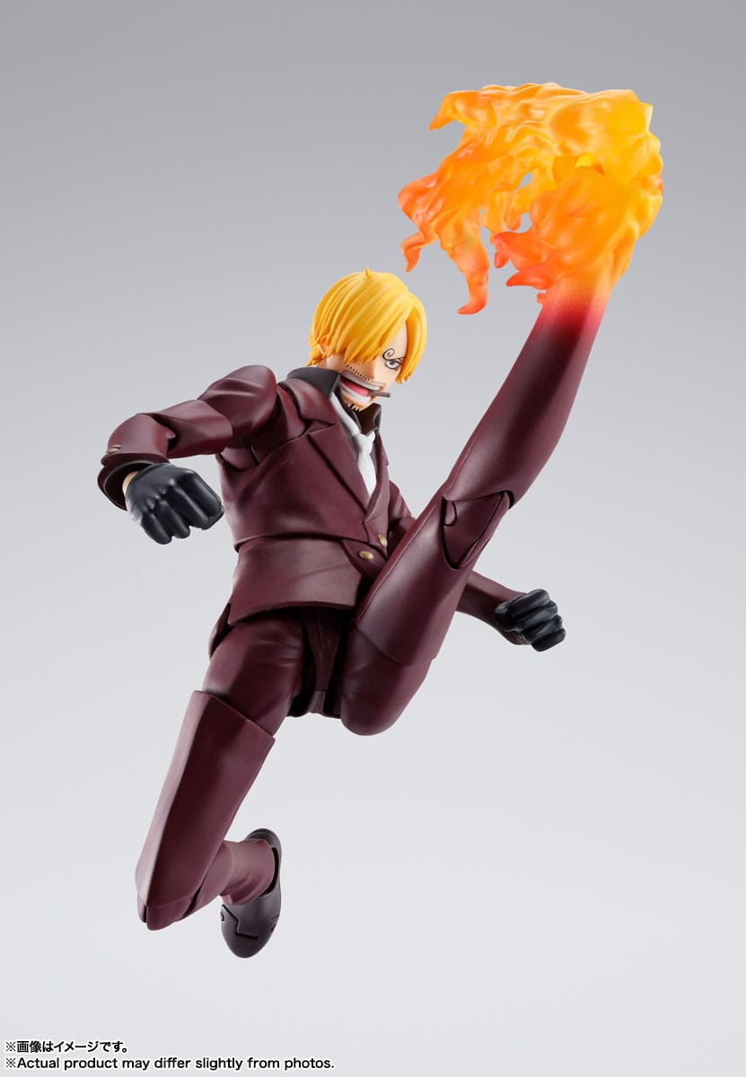 One Piece - Sanji - S.H. Figuarts The Raid on Onigashima Ver. figure (Bandai)