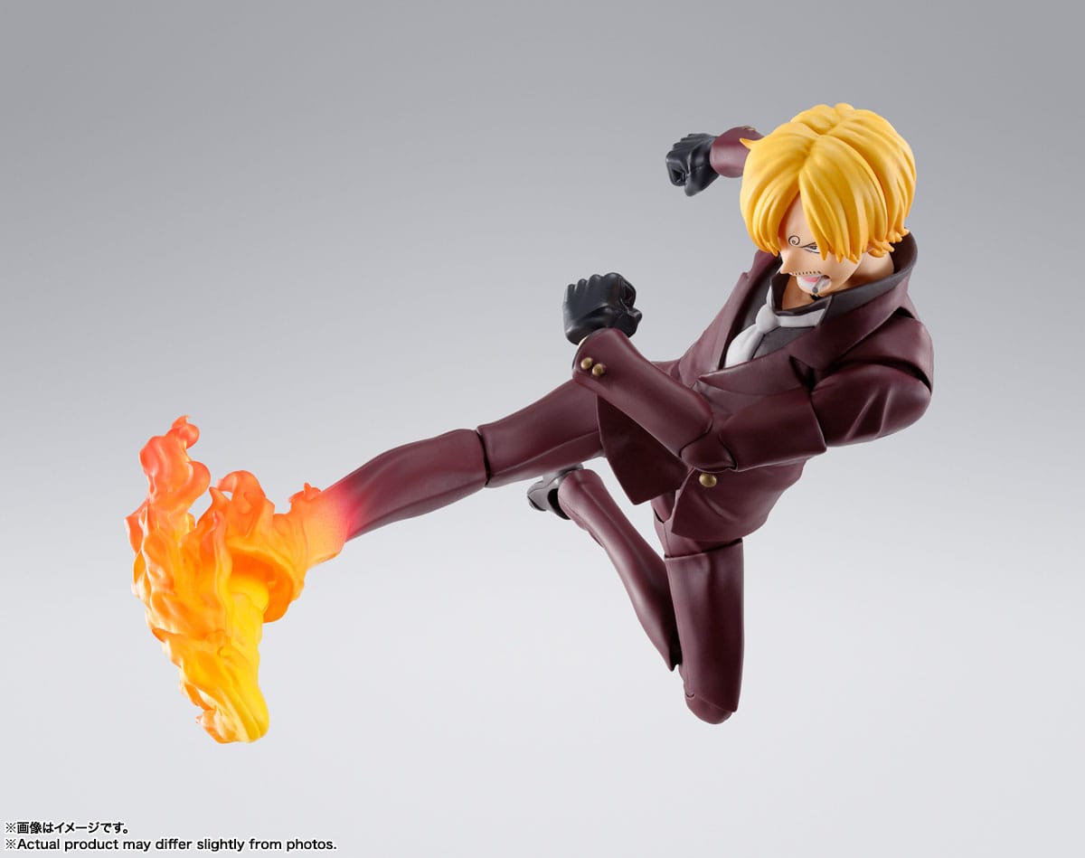 One Piece - Sanji - S.H. Figuarts The Raid on Onigashima Ver. figure (Bandai)