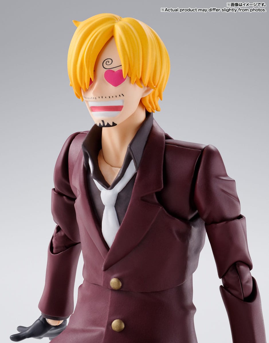 One Piece - Sanji - S.H. Figuarts The Raid on Onigashima Ver. figure (Bandai)