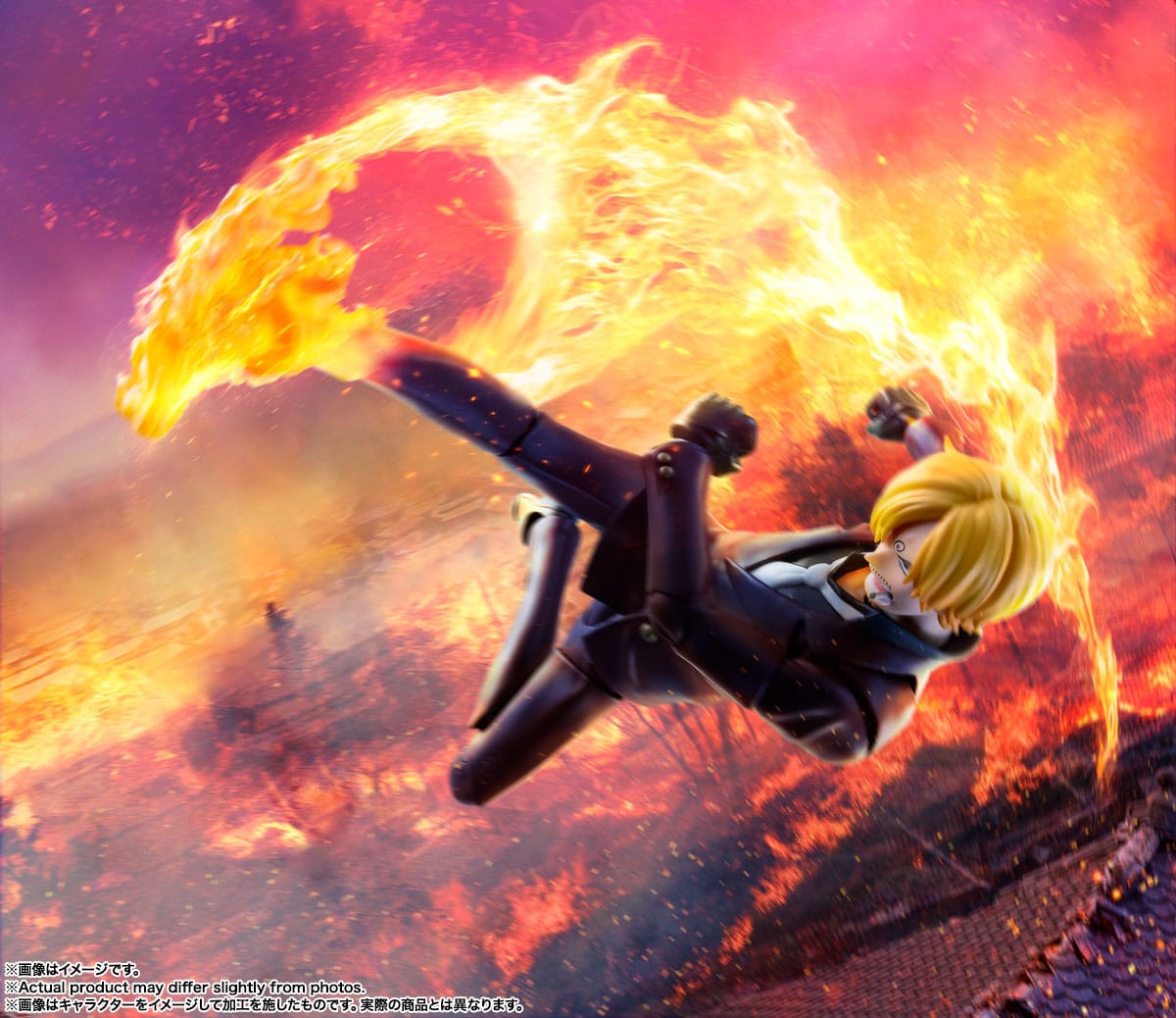 One Piece - Sanji - S.H. Figuarts The Raid on Onigashima Ver. figure (Bandai)