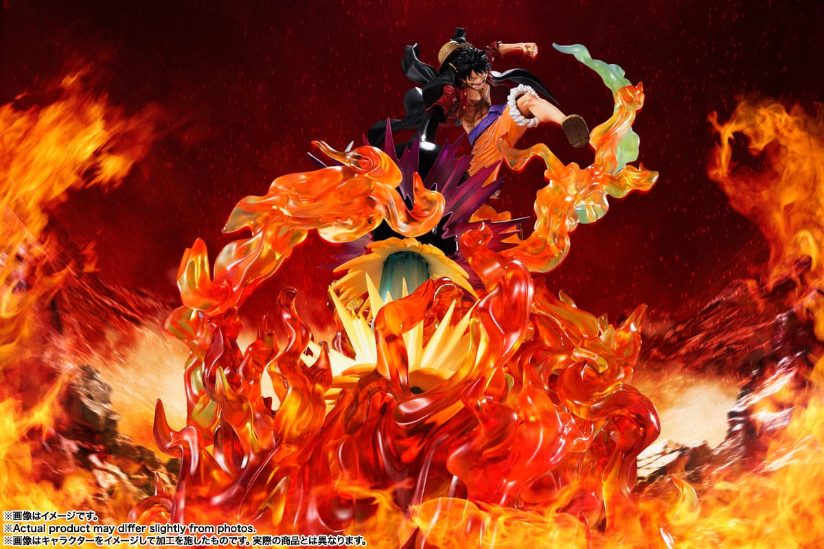 One Piece - Monkey D. Ruffy - FiguartsZero Red Roc Ver. Extra Battle Spectacle Figur (Bandai)