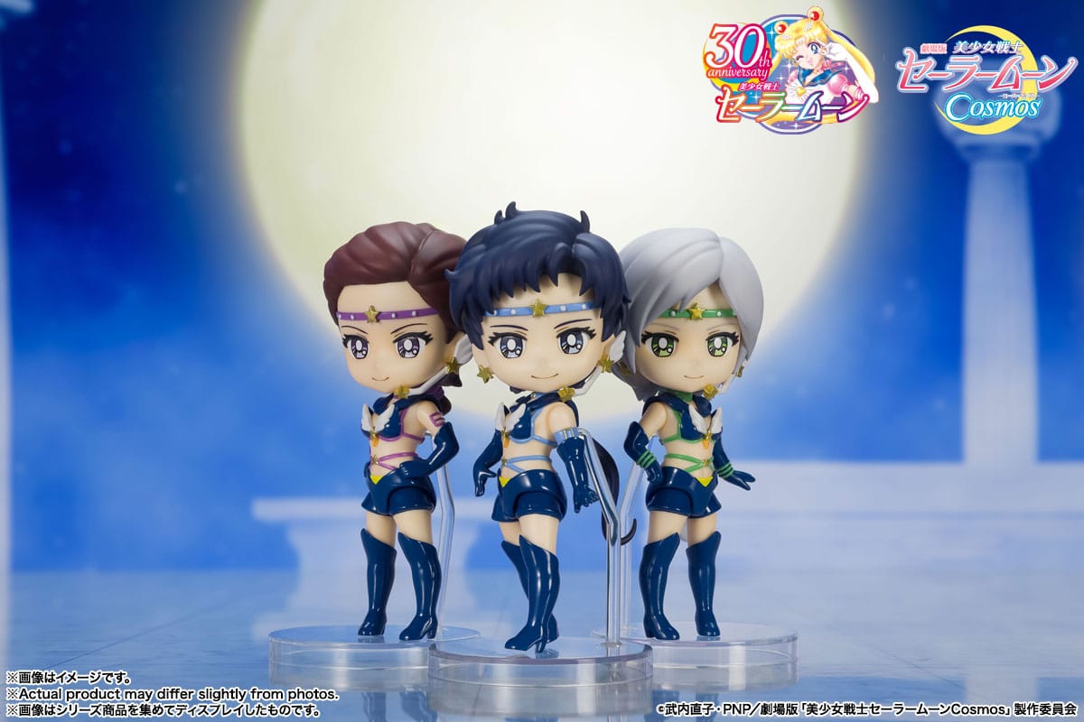 Pretty Guardian Sailor Moon Cosmos: The Movie - Sailor Star Fighter - Cosmos Edition Figuarts Mini Figur (Bandai)