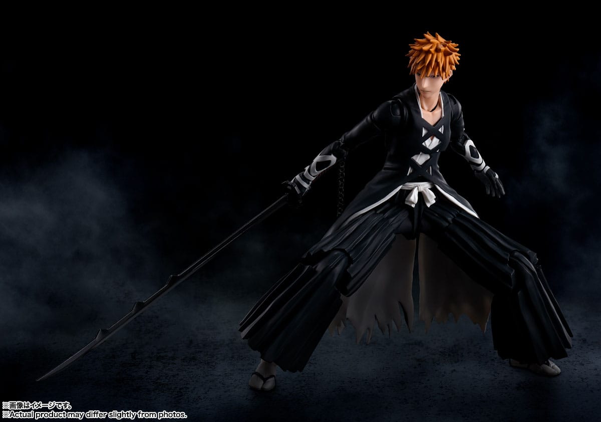 Bleach: Thousand-Year Blood War - Ichigo Kurosaki - Bankai Tensa Zangetsu S.H. Figuarts Figur (Bandai)