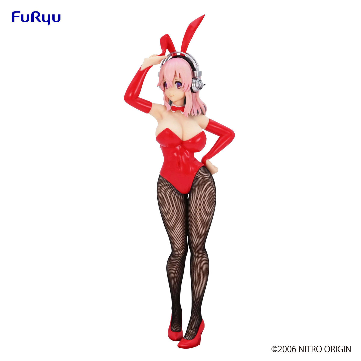 Super Sonico - Bicute Bunnies figure Red ver. (Furyu)