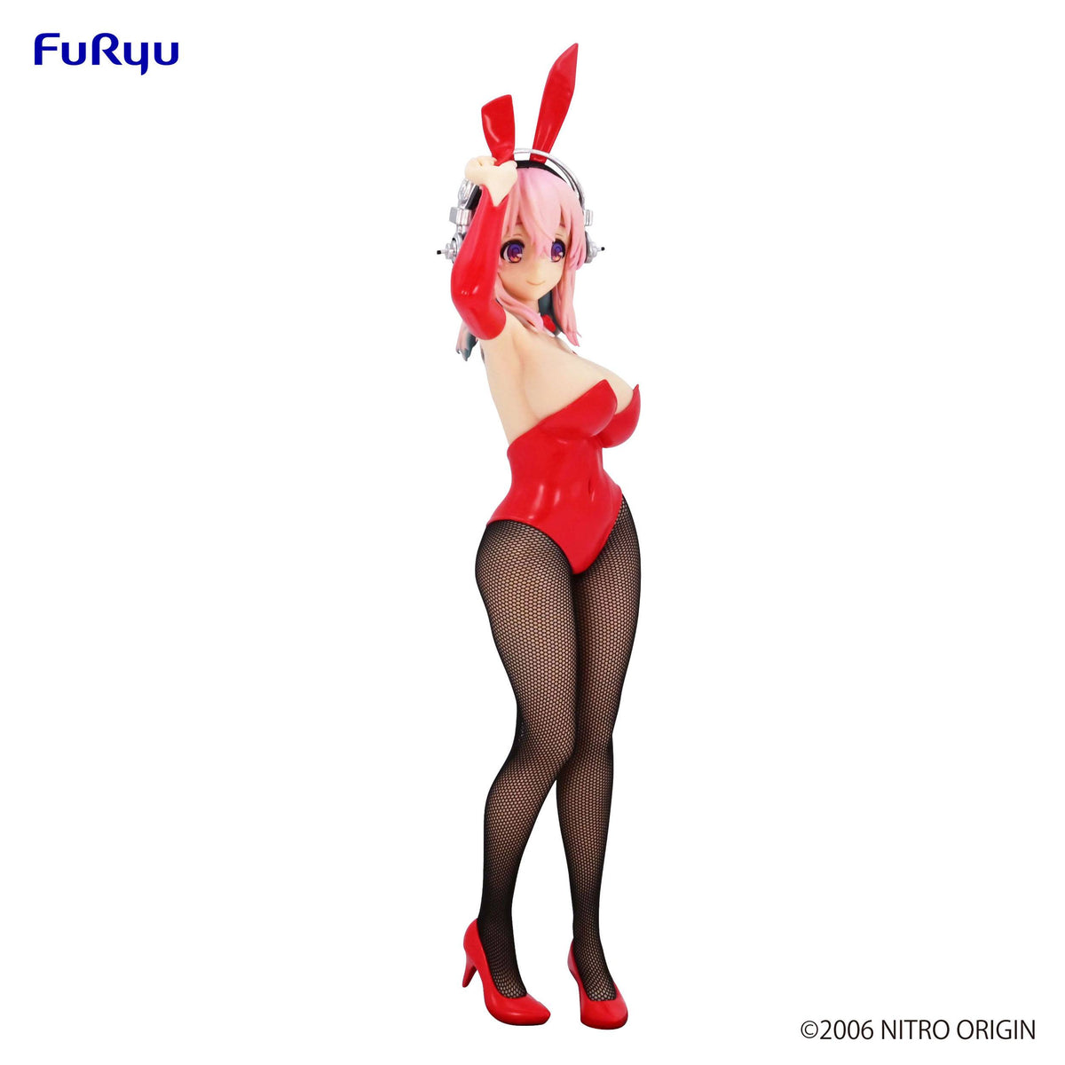 Super Sonico - Bicute Bunnies figure Red ver. (Furyu)