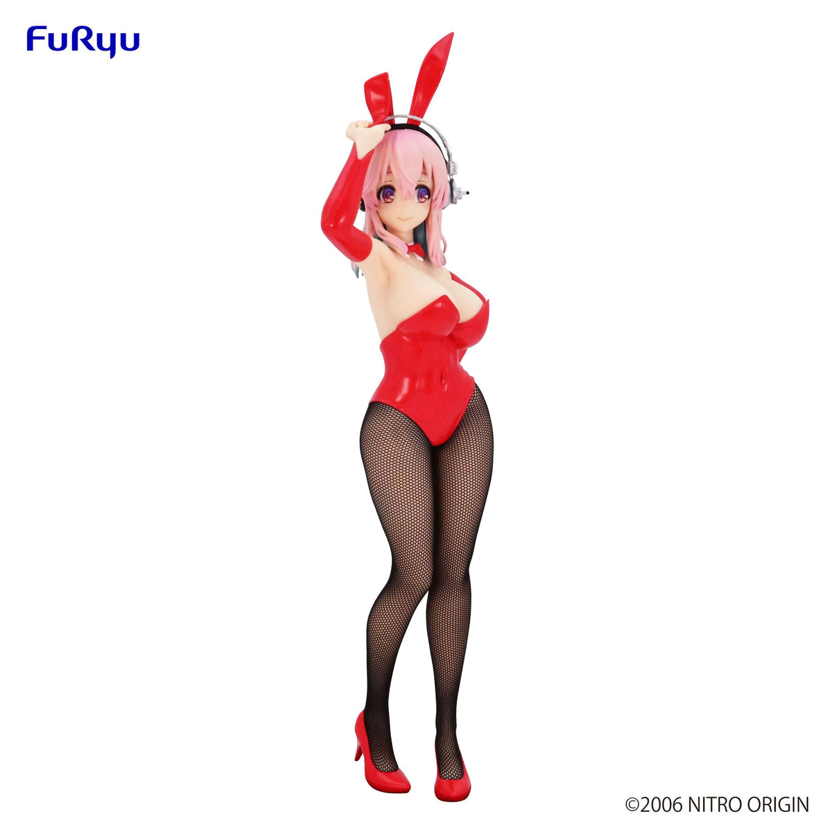 Super Sonico - Bicute Bunnies figure Red ver. (Furyu)