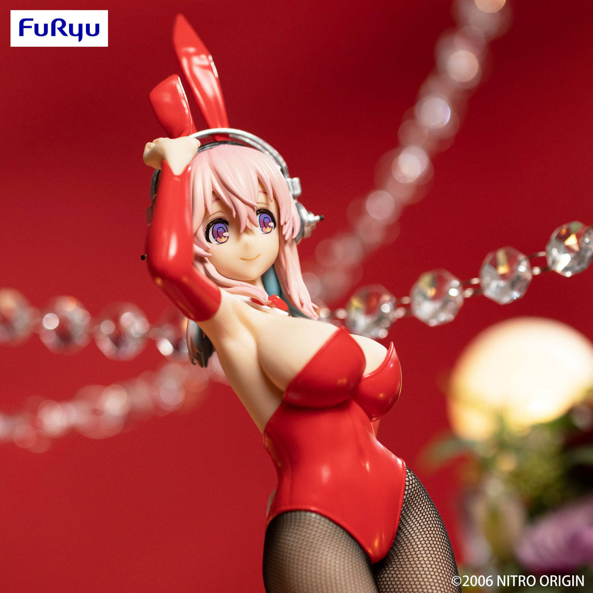 Super Sonico - Bicute Bunnies figure Red ver. (Furyu)