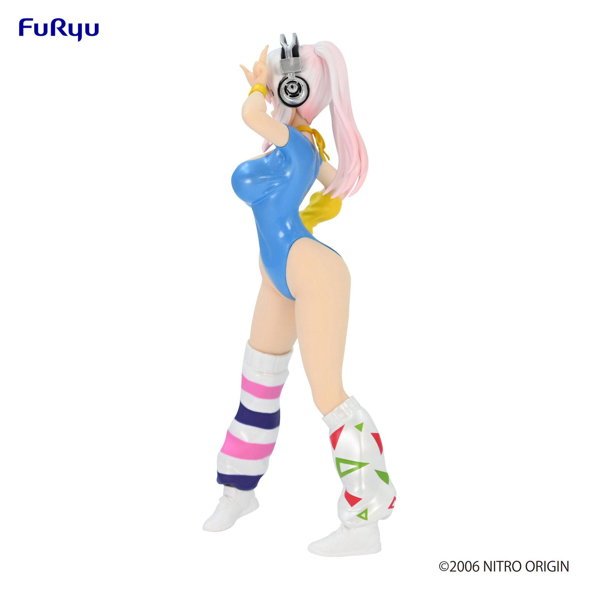 Super Sonico - Concept figure 80's blue ver. (Furyu)