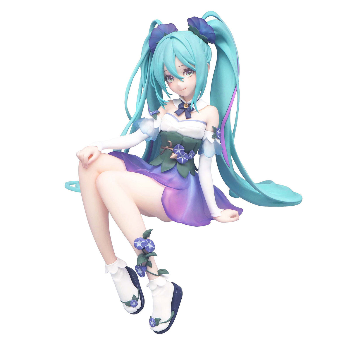 Hatsune Miku - Miku Flower Fairy Morning Glory - Noodle Stopper figure (Furyu)