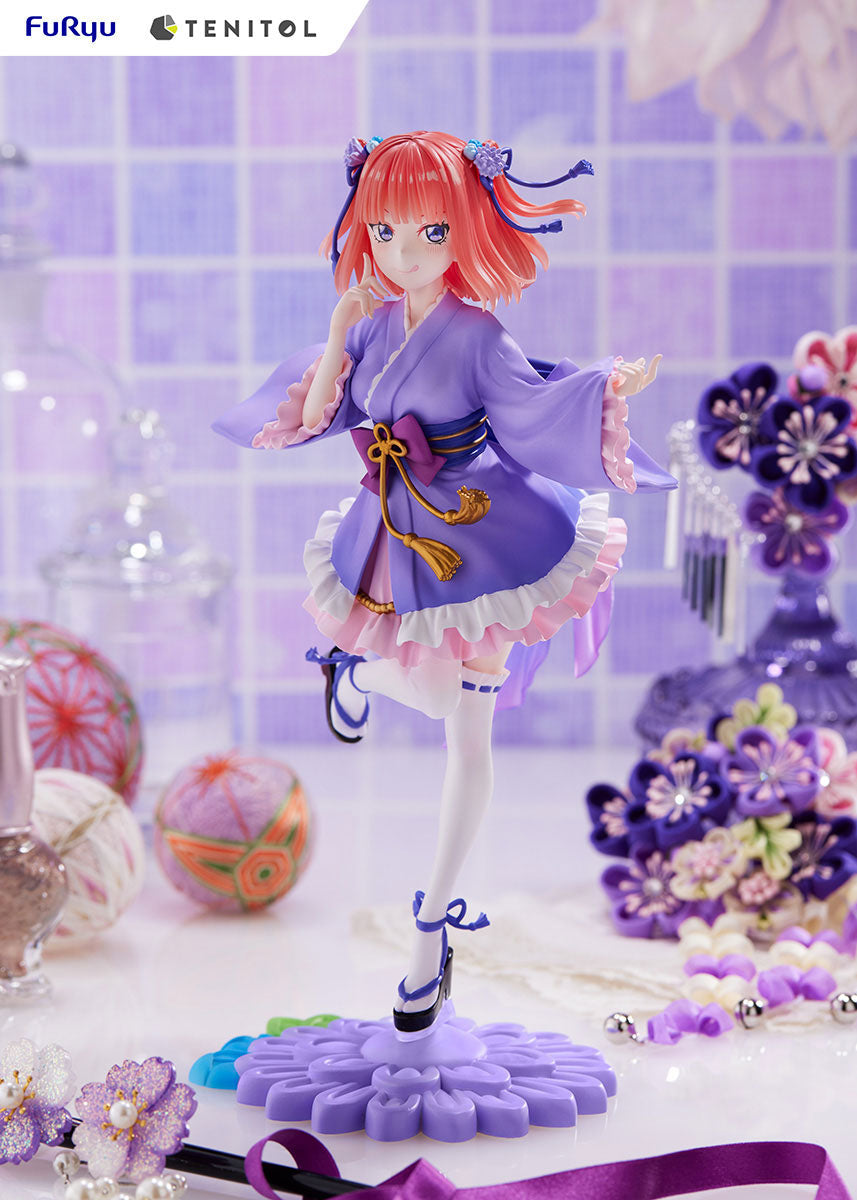 The Quintessential Quintuplets The Movie - Nino Nakano - Miniskirt Yukata Tenitol Figur (Furyu)