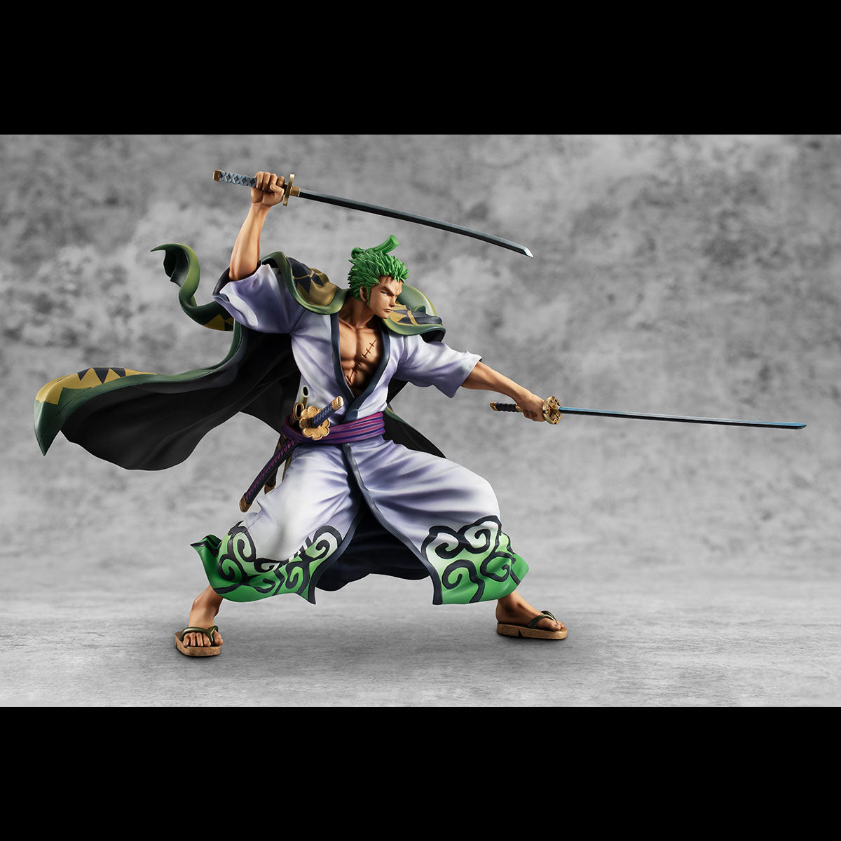 One Piece - Zoro Juro - Warrior Alliance Ver. P.O.P Portrait of Pirates Figur (MegaHouse) (re-run)