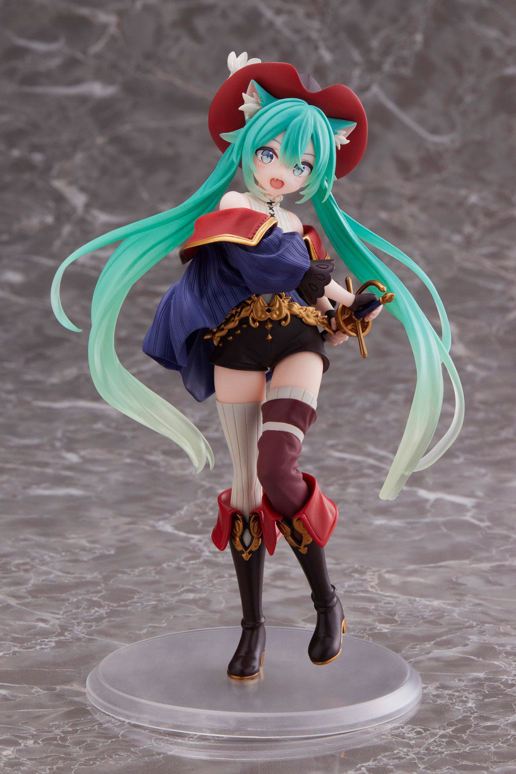 Hatsune Miku - Wonderland - Puss in Boots Figur (Taito)
