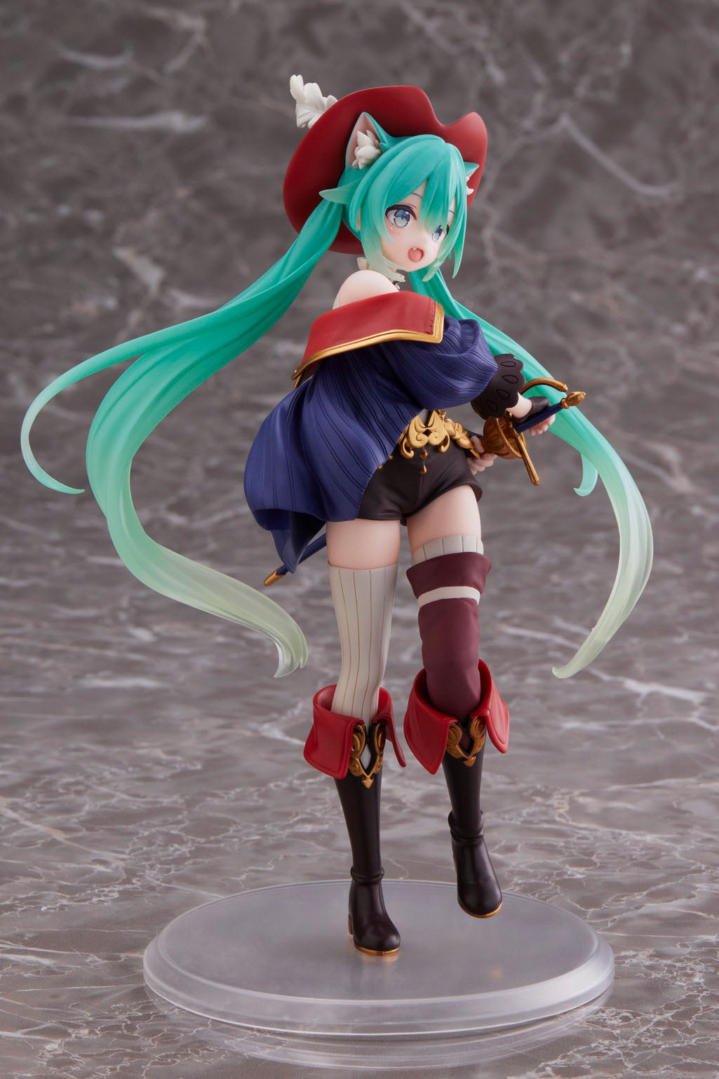 Hatsune Miku - Wonderland - Puss in Boots Figur (Taito)