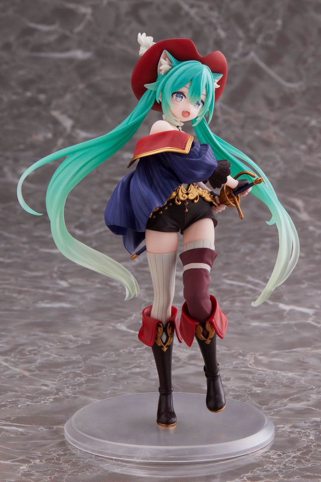 Hatsune Miku - Wonderland - Puss in Boots Figur (Taito)