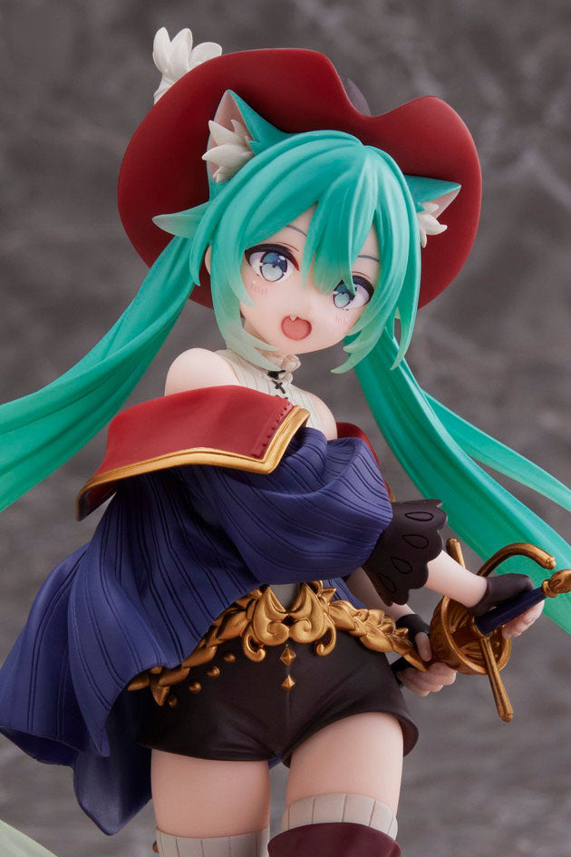 Hatsune Miku - Wonderland - Puss in Boots Figur (Taito)