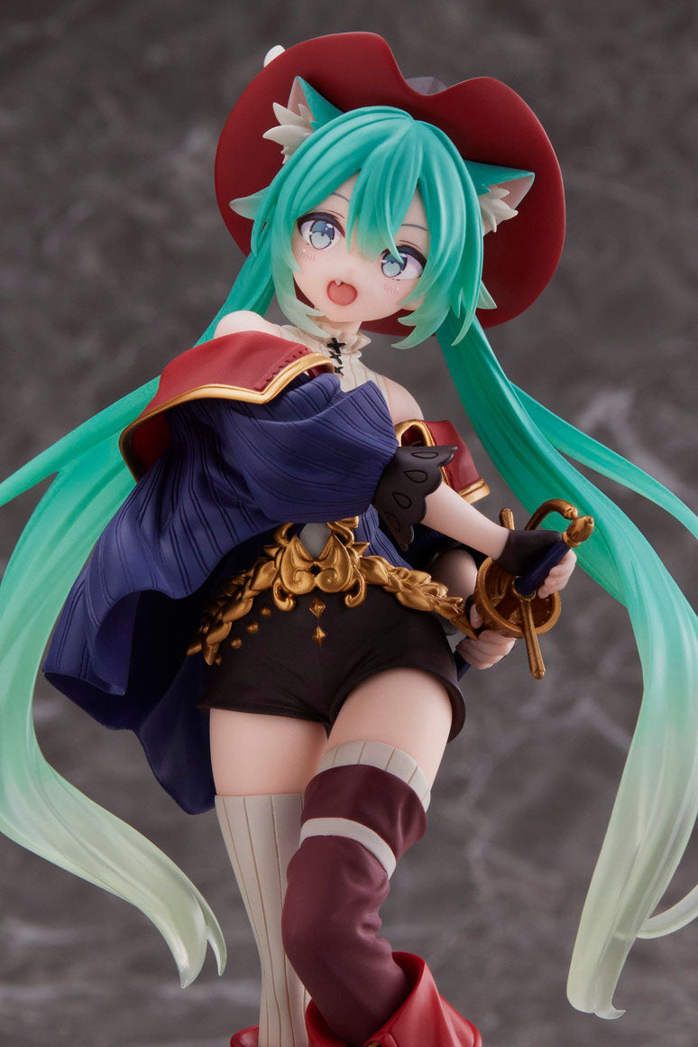 Hatsune Miku - Wonderland - Puss in Boots Figur (Taito)