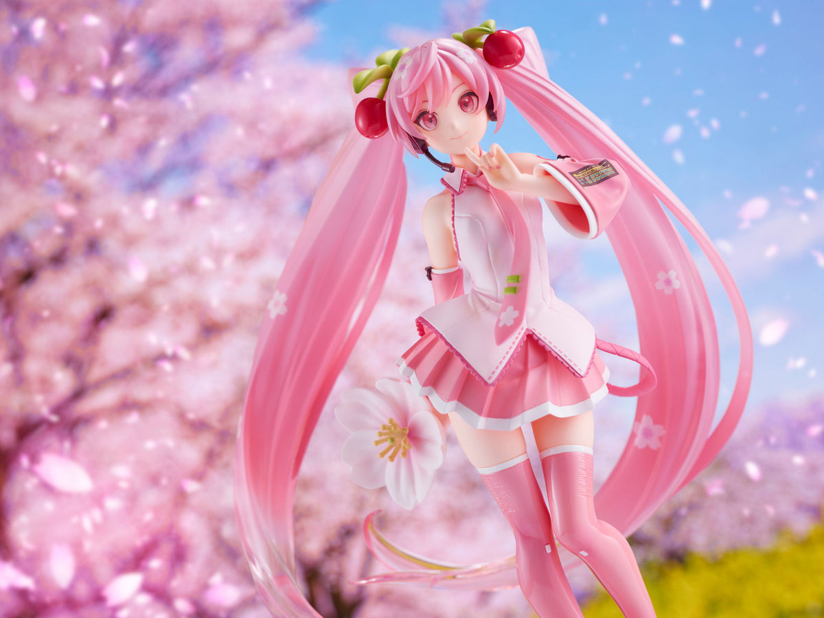 Hatsune Miku - Sakura Miku - Newly Drawn 2021 Ver. figure (Taito)