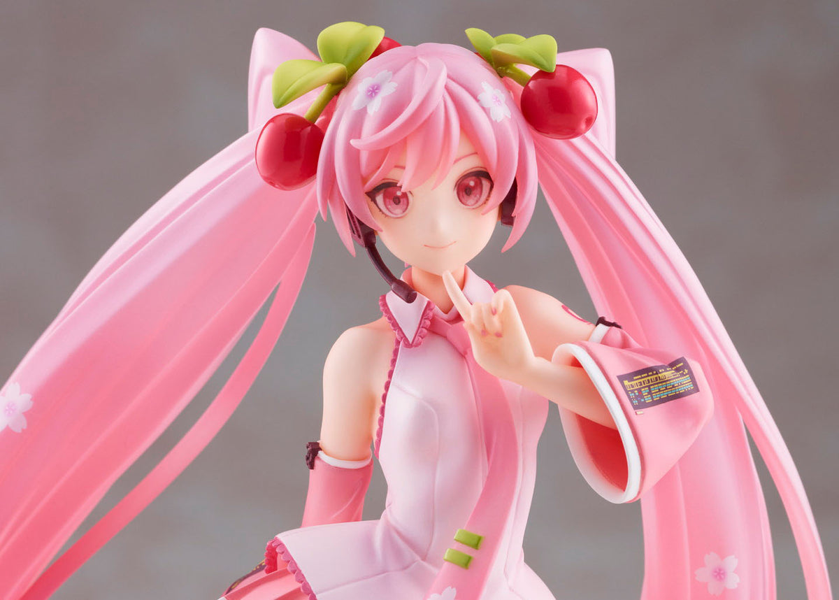 Hatsune Miku - Sakura Miku - Newly Drawn 2021 Ver. figure (Taito)