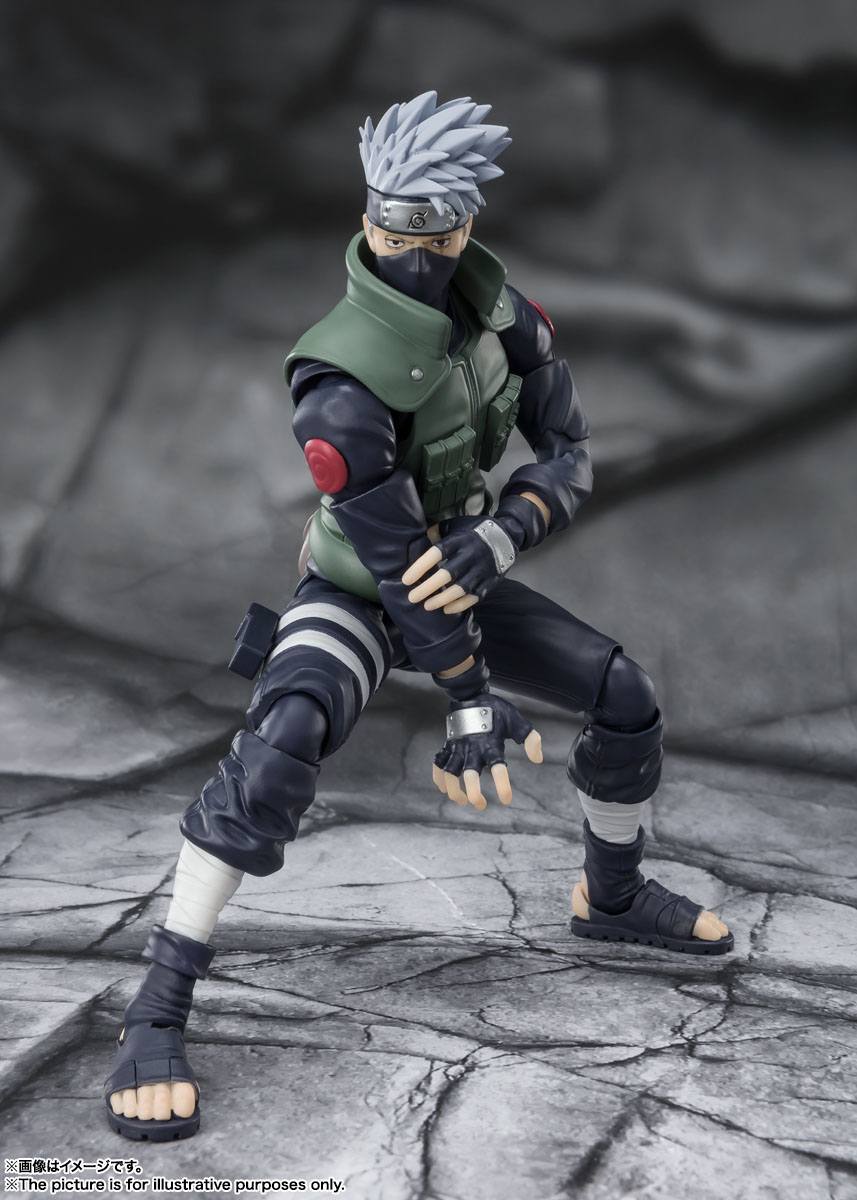 Naruto Shippuden - Hatake Kakashi - The Famed S.H. Figuarts (Bandai)