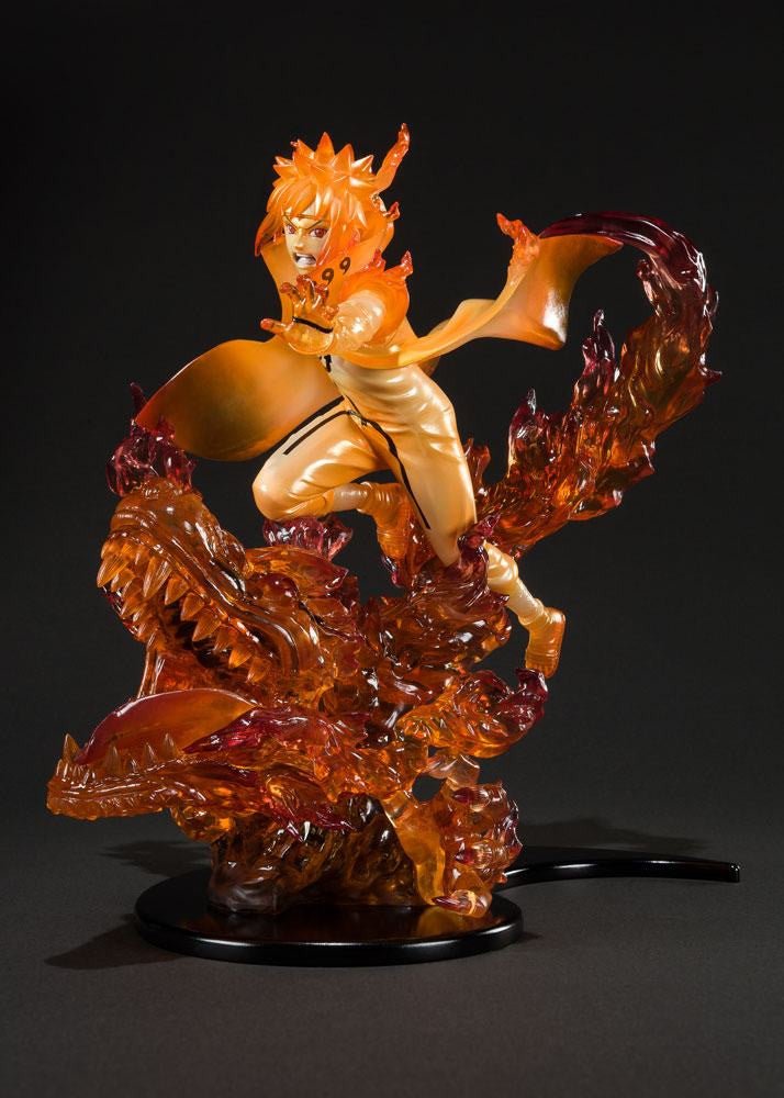Naruto Shippuden - Minato Namikaze - Kurama Kizuna relation Ver. FiguartsZero Figur (Bandai)