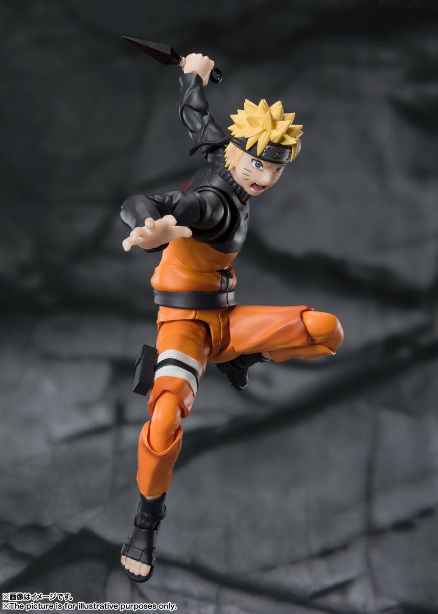 Naruto Shippuden - Naruto Uzumaki - S.H. Figuarts The Jinchuuriki entrusted with Hope Ver. Figur (Bandai) | fictionary world