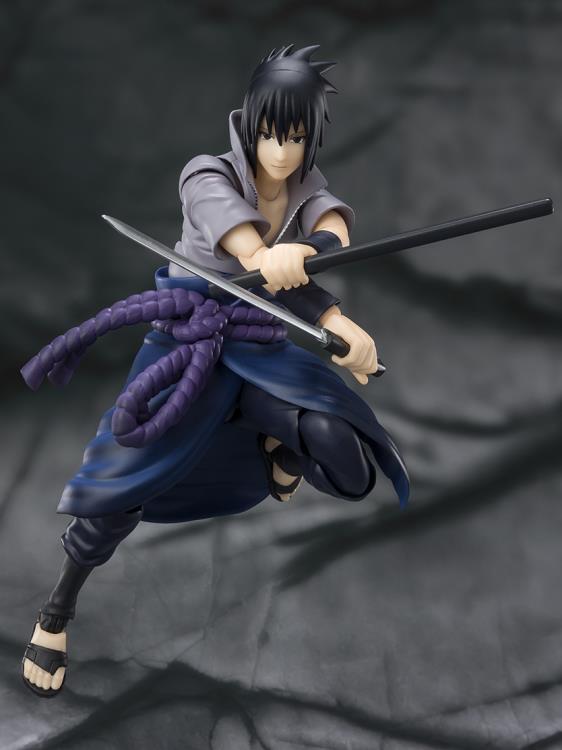 Naruto Shippuden - Sasuke Uchiha - S.H. Figuarts Figur (Bandai) | fictionary world