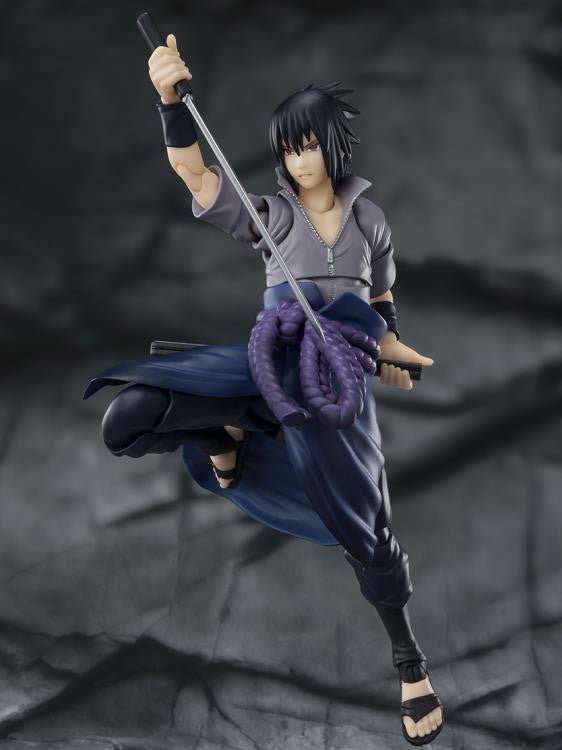 Naruto Shippuden - Sasuke Uchiha - S.H. Figuarts Figur (Bandai) | fictionary world