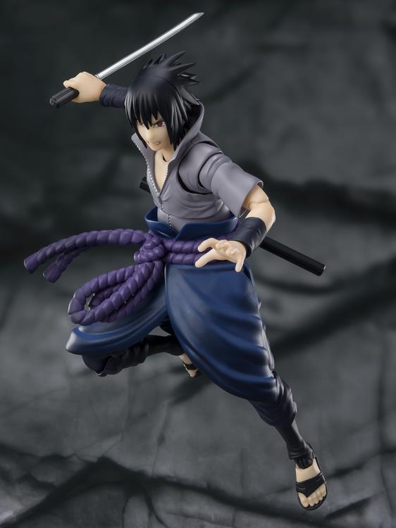 Naruto Shippuden - Sasuke Uchiha - S.H. Figuarts Figur (Bandai) | fictionary world