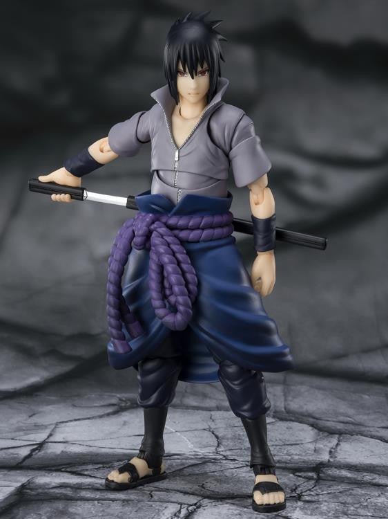 Naruto Shippuden - Sasuke Uchiha - S.H. Figuarts Figur (Bandai) | fictionary world