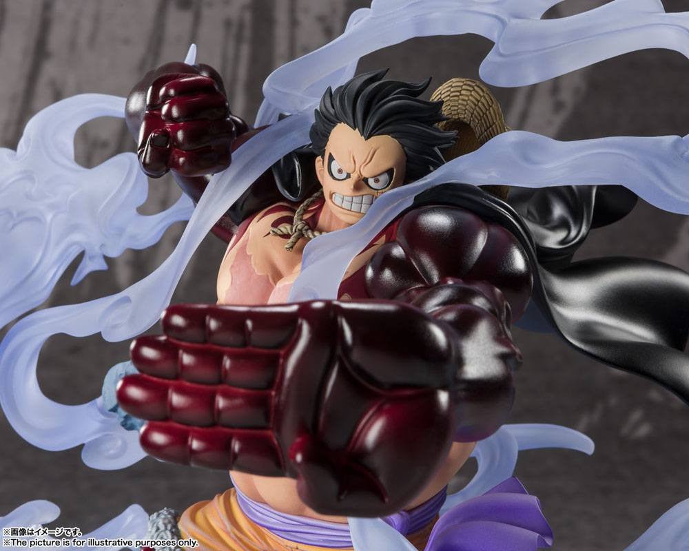 One Piece - Monkey D. Ruffy - FiguartsZero Extra Battle Gear4 Onishigama Figur (Bandai)