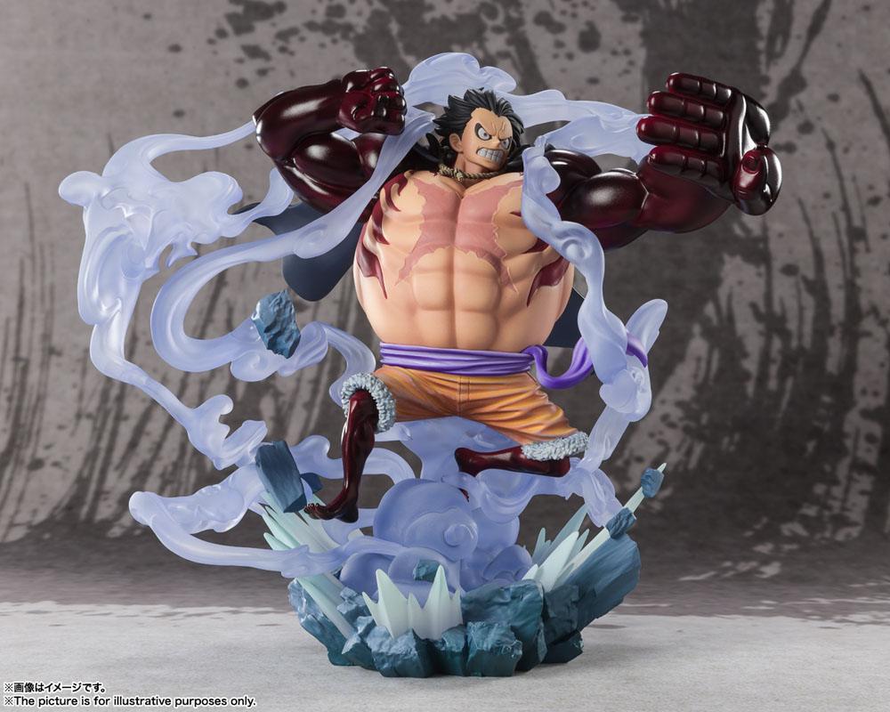 One Piece - Monkey D. Ruffy - FiguartsZero Extra Battle Gear4 Onishigama Figur (Bandai)