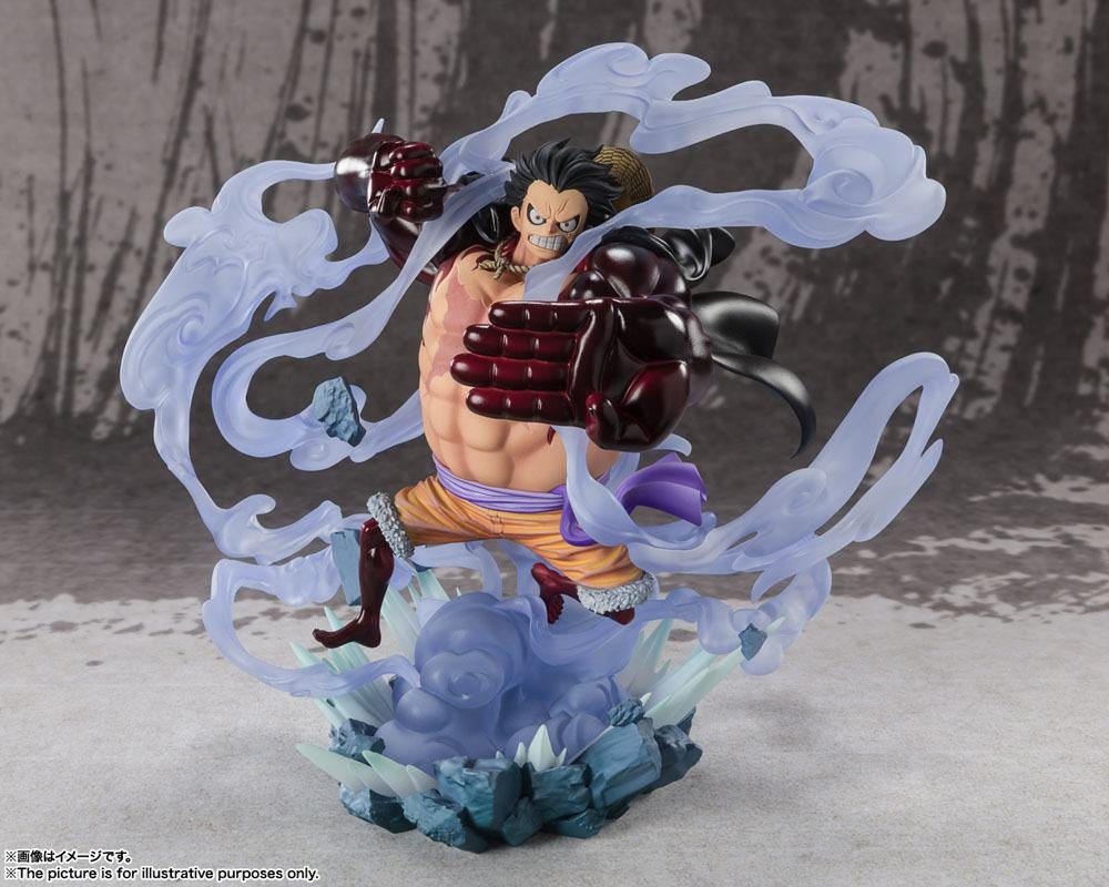 One Piece - Monkey D. Ruffy - FiguartsZero Extra Battle Gear4 Onishigama Figur (Bandai)