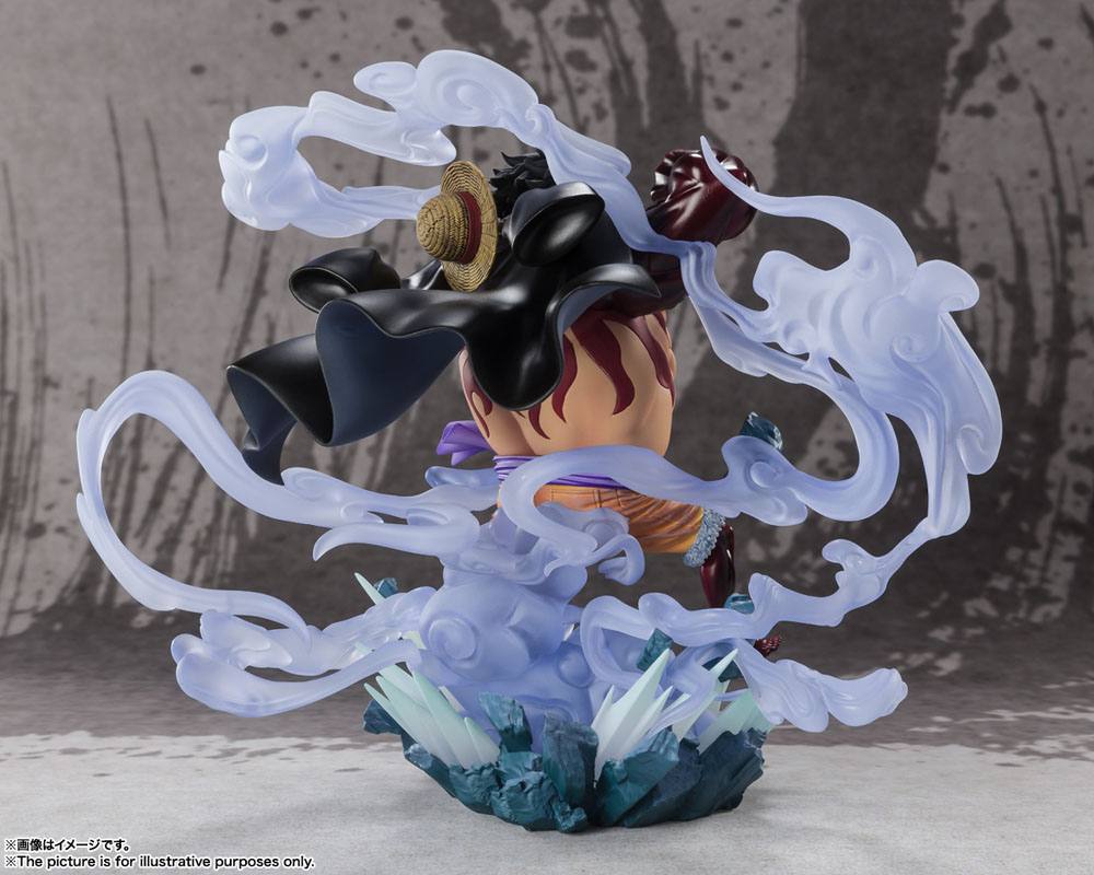 One Piece - Monkey D. Ruffy - FiguartsZero Extra Battle Gear4 Onishigama Figur (Bandai)