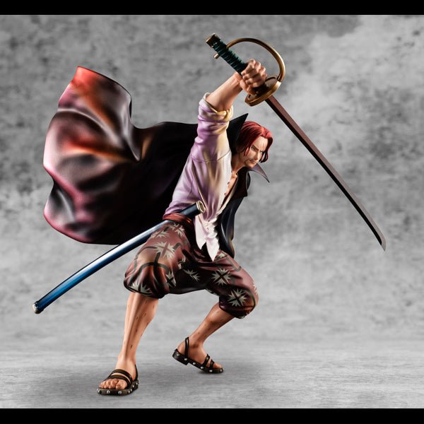 One Piece - Red Haired Shanks - P.O.P Portrait of Pirates Figur (MegaHouse) | fictionary world