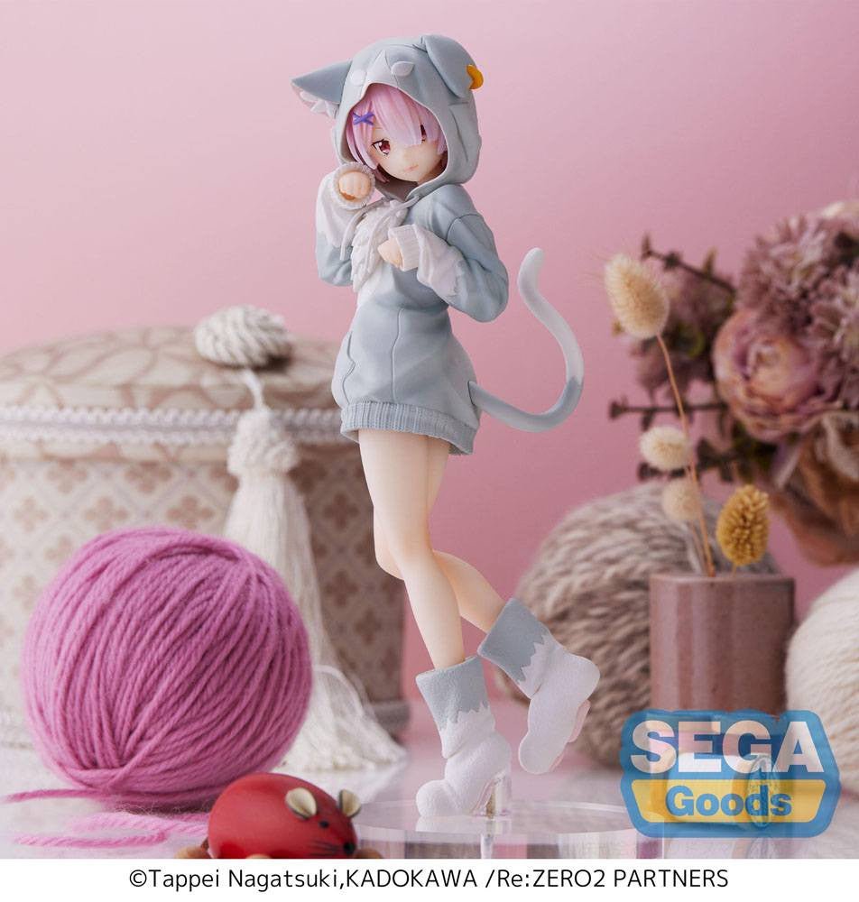 Re:Zero - Ram - The Great Spirit Puck SPM Figur (SEGA)