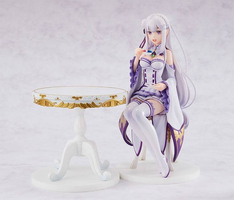 Re:Zero Starting Life in Another World from Zero - Emilia - Tea Party Ver. Figur (Kadokawa)