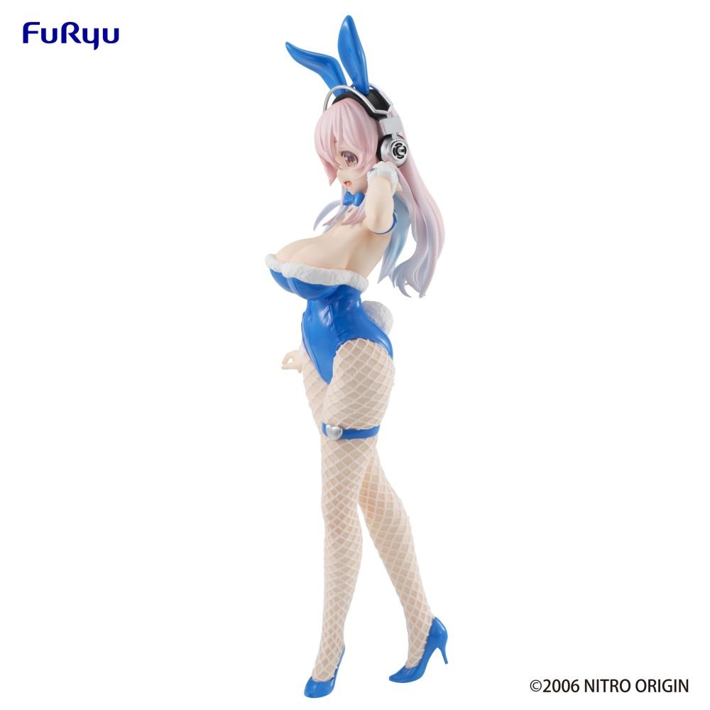 Super Sonico BiCute Bunnies Figur Blue Rabbit Ver. (Furyu) | fictionary world