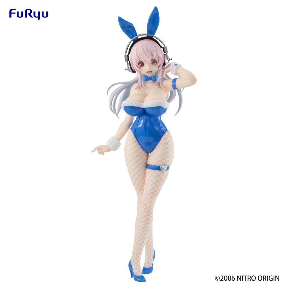 Super Sonico BiCute Bunnies Figur Blue Rabbit Ver. (Furyu) | fictionary world