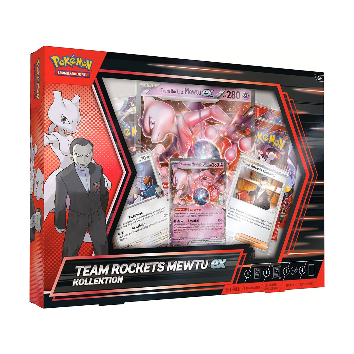 Pokémon - Kollektion - Team Rockets Mewtu-ex (deutsch)