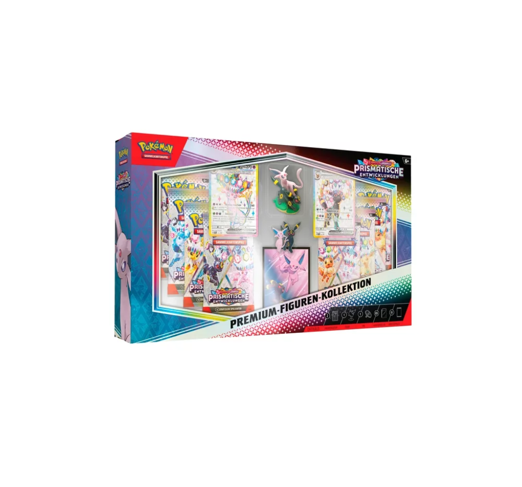 Pokémon - Prismatische Entwicklungen - Premium-Figuren-Kollektion (deutsch)