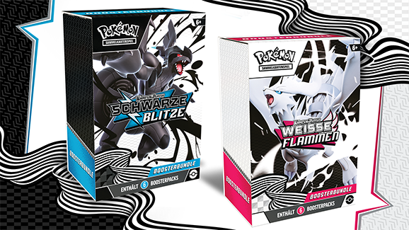 Pokémon - Karmesin & Purpur - Schwarze Blitze & Weiße Flammen - Booster Bundle 2er Set (deutsch)